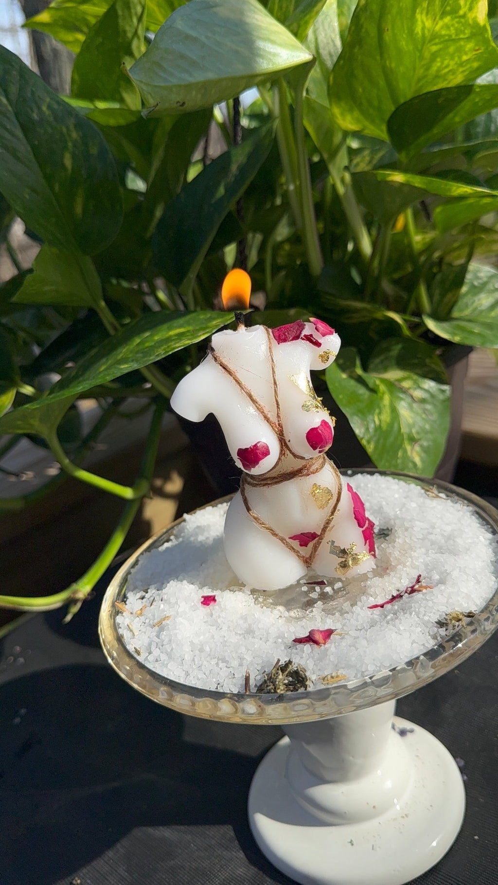 Venus Aura Candle - Moonlit Brujita